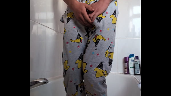 Holding and wetting pjs 18 yr old lad