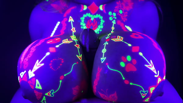 Join This HENTAI TITFUCK CHALLENGE! Mind-blowing NEON COSMOTITS | LilyKoti